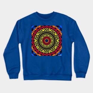 Totonac circle of magic ecopop Crewneck Sweatshirt